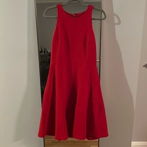 Fun and flirty red dress
